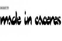 Captura Dust Mites Font