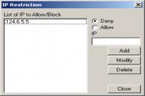 Captura TYPsoft FTP Server