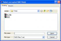 Captura RAR Repair Tool