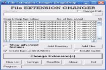 Captura File Extension Changer