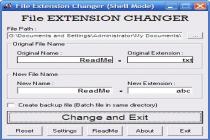 Captura File Extension Changer