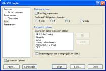 Captura WinSCP