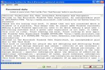 Captura Recovery Toolbox for Word
