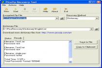 Captura PicoZip Recovery Tool