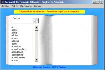 Captura Buensoft Diccionario Bilingüe con Voz