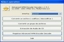 Captura WMA Encoder Decoder