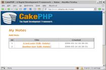 Captura CakePHP