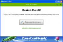 Captura Dr.Web CureIt!