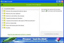 Captura Dr.Web CureIt!