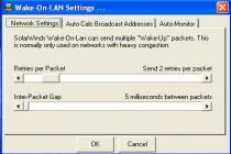 Captura SolarWinds Wake On LAN