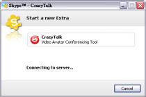 Captura CrazyTalk for Skype