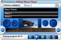 Captura A4Desk Flash Music Player