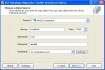 Captura ESF Database Migration Tool
