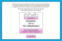 Captura Calendario de Embarazo