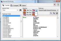 Captura IdiomaX Diccionario Italiano-Español