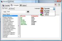 Captura IdiomaX Diccionario Italiano-Español