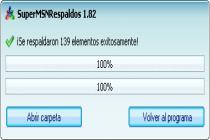 Captura Super MSN Respaldos