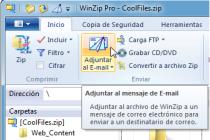 Captura WinZip