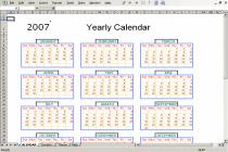 Captura Excel Calendar Creator