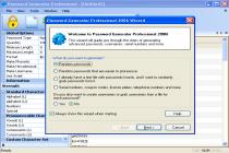 Captura Password Generator Professional 2008