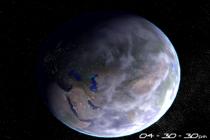 Captura Planet Earth 3D Screensaver