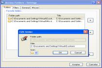 Captura Access Folders