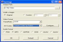 Captura Crystal WMV To AVI Converter