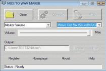 Captura MIDI to WAV Maker