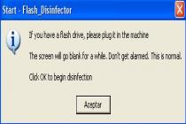 Captura Flash Disinfector