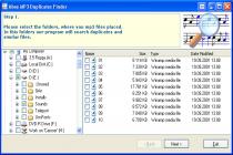 Captura Abee MP3 Duplicates Finder