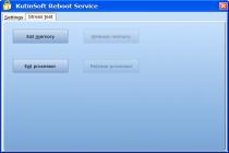 Captura KutinSoft Reboot Service