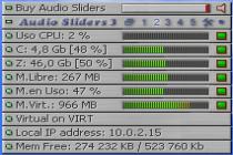 Captura Audio Sliders