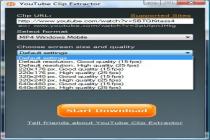 Captura YouTube Clip Extractor Basic