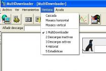 Captura MultiDownloader