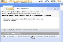 Captura Associate for Microsoft Outlook 2003