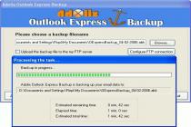 Captura Adolix Outlook Express Backup