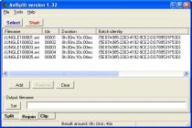 Captura AviSplit