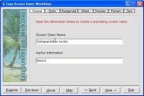 Captura Easy Screen Saver Workshop
