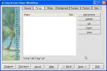 Captura Easy Screen Saver Workshop