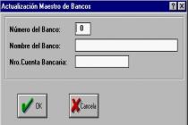 Captura Saldos Bancarios