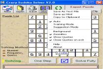 Captura Crazy Sudoku Solver