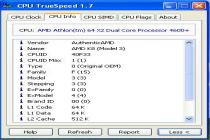 Captura CPU TrueSpeed
