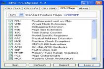 Captura CPU TrueSpeed