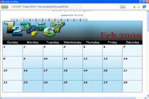 Captura Web Calendar Pad