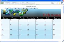 Captura Web Calendar Pad