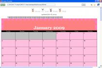 Captura Web Calendar Pad