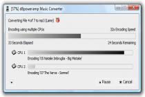 Captura dBpoweramp Music Converter