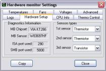 Captura Hardware Sensors Monitor