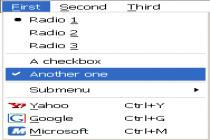 Captura ZZEE DHTML Menu