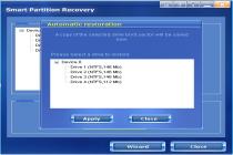 Captura Smart Partition Recovery